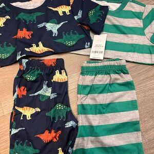 Carter’s Dinosaur and Striped Kids Pajama Set